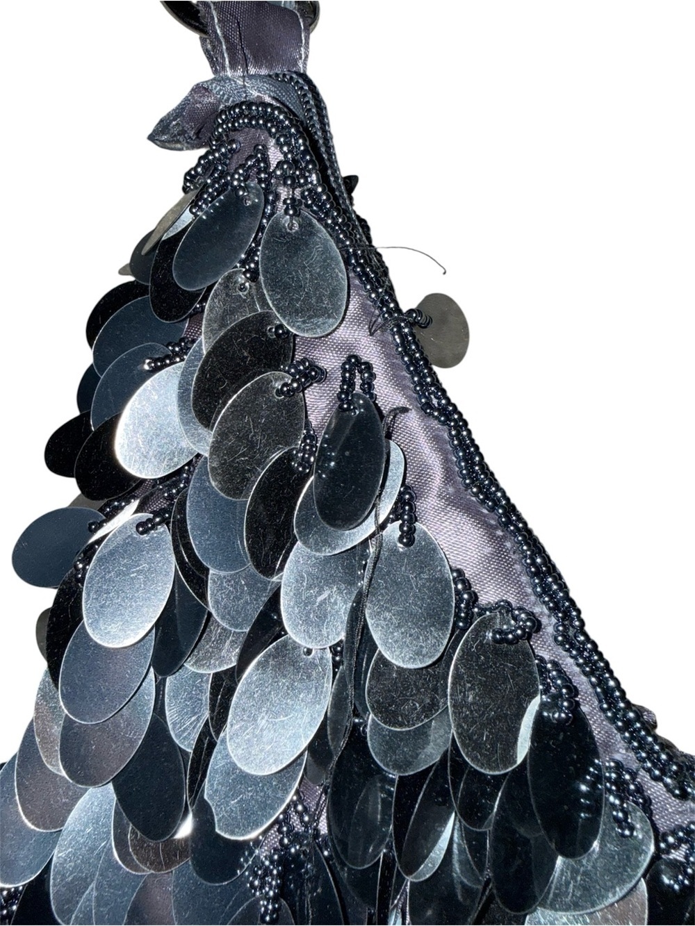 Sequin Black/Silver Purse - Picture 2 of 3